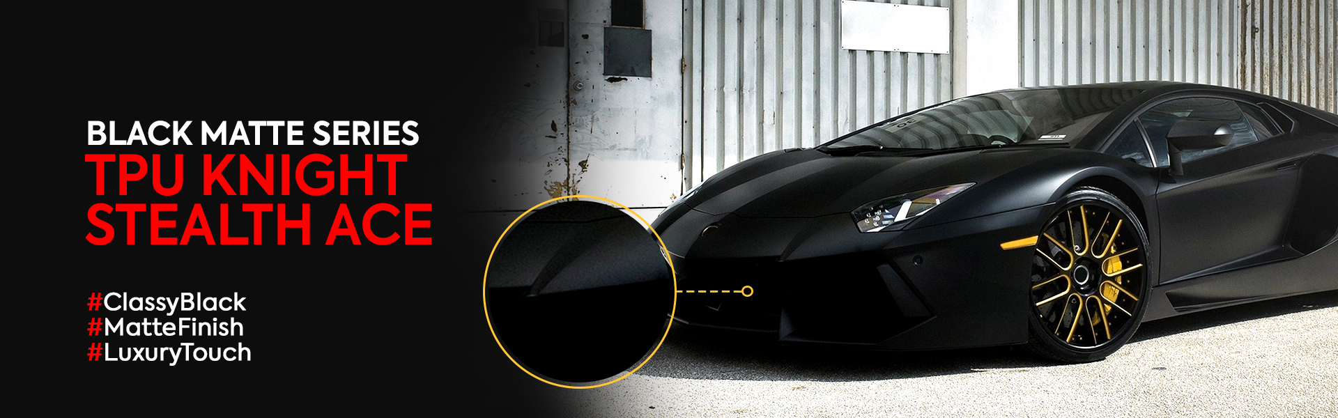 Black Matte Knight Stealth