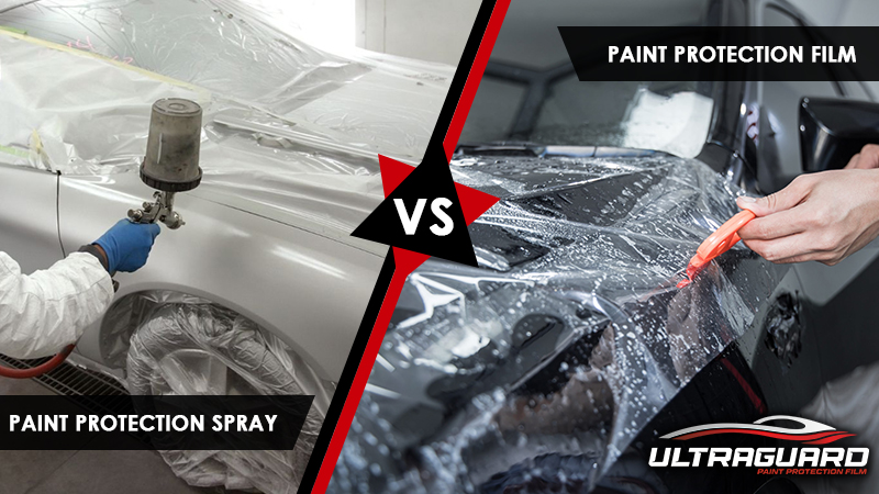 Paint Protection Spray vs Paint Protection Film
