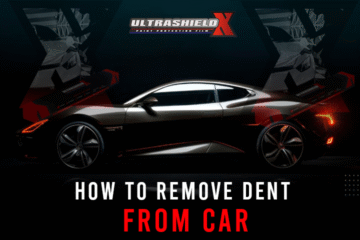 How to remove dent from car