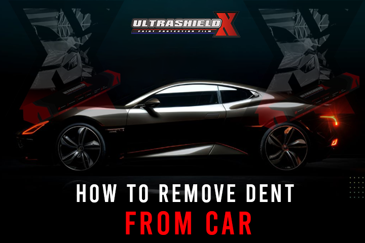 How to remove dent from car